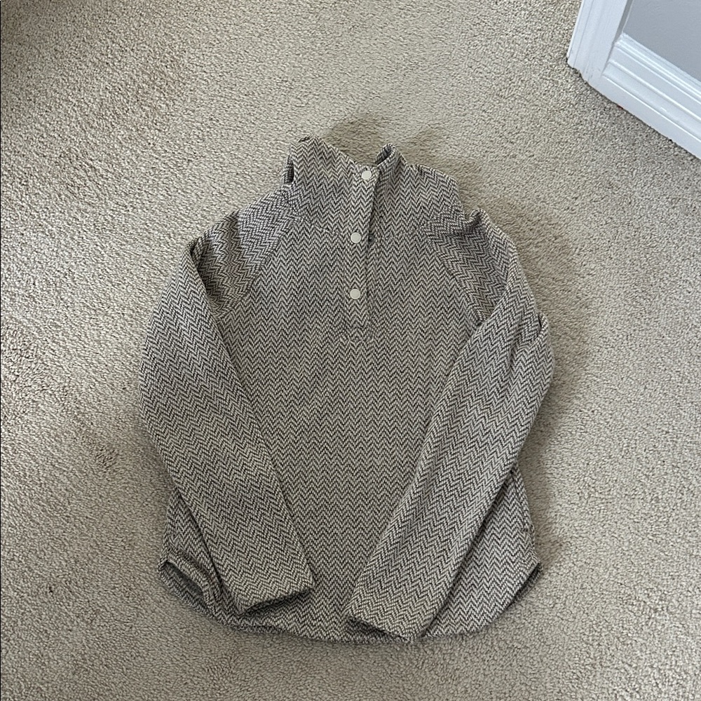 Women’s Gray Columbia Darling Days Herringbone Hoodie size S